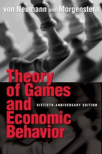 Theory of Games and Economic Behavior cover