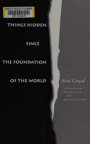 Things Hidden Since the Foundation of the World (Bloomsbury Revelations) cover