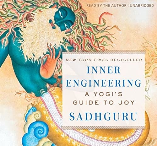 Inner Engineering: A Yogi's Guide to Joy | Million Copy Bestseller by Sadhguru | Spiritual and Self-Improvement cover